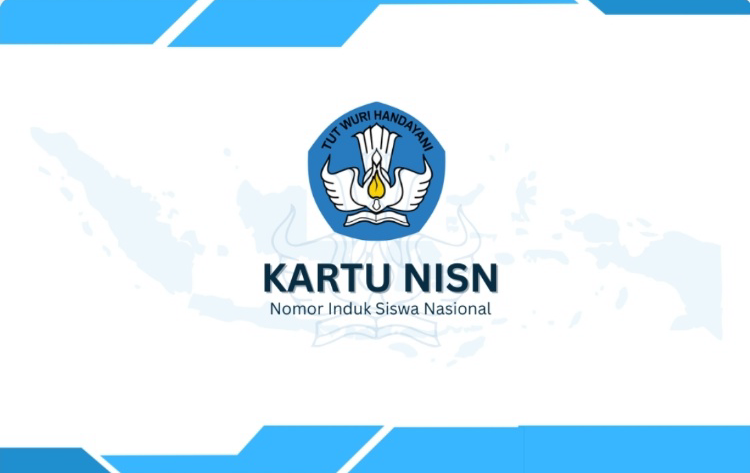 Background Kartu NISN Belakang